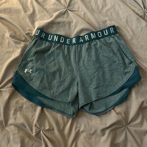 Under Armour Women's Teal Athletic Shorts